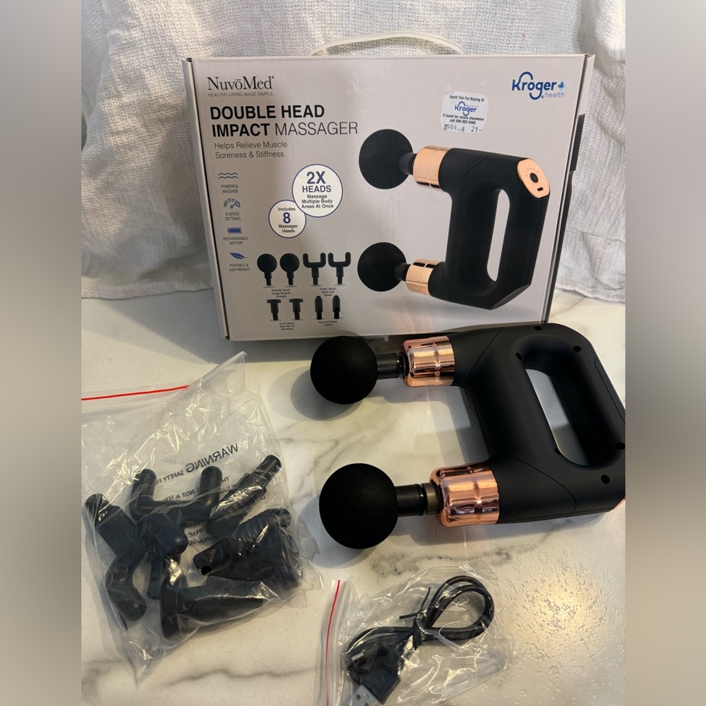 Nuvo Med Double Head Massager